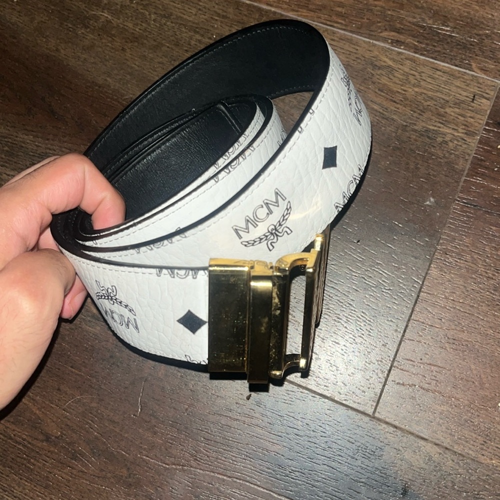 Real mcm belt with serial number on size 32/40